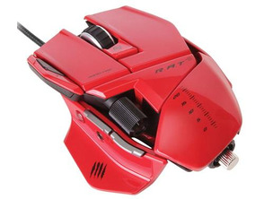 Ratón Saitek Cyborg Rat 5 Rojo