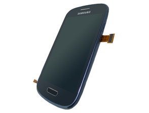 Pantalla completa Samsung Galaxy S III Mini Azul