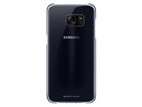 Carcasa Clear Cover Negra Samsung Galaxy S7 Edge