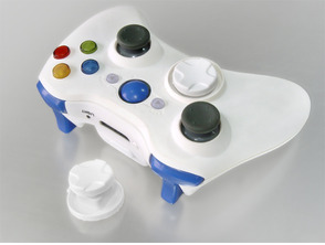 Carcasa Mando Xbox 360 Wireless XCM Blanca