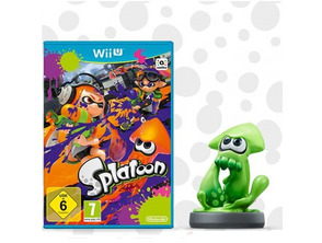 Splatoon + Amiibo Calamar Wii U