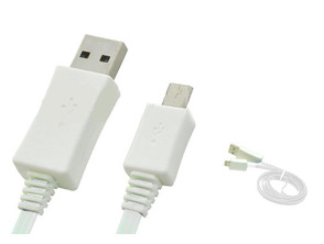 Añadir a la cesta Cable de recarga luminoso para Samsung Galaxy/Nokia/HTC Blanco Cable de recarga luminoso para Samsung Galaxy/Nokia/HTC Blanco