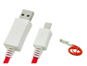 Añadir a la cesta Cable de recarga luminoso para Samsung Galaxy/Nokia/HTC Rojo Cable de recarga luminoso para Samsung Galaxy/Nokia/HTC Rojo