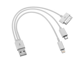 Añadir a la cesta Multi Cargador USB a Lightning/MicroUSB/iPhone Multi Cargador USB a Lightning/MicroUSB/iPhone