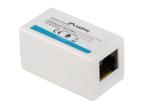 Caja de empalme Lanberg RJ45 hembra/hembra Cat6