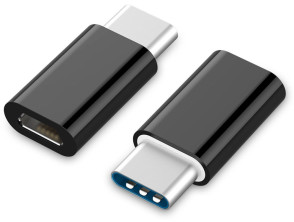 Gembird A-usb2-cmmf-01 Usb Tipo C Micro Usb Negro Adaptador