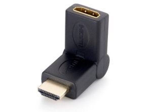 Añadir a la cesta Adaptador HDMI Equip Macho a HDMI Hembra Pivotante 45º Adaptador HDMI Equip Macho a HDMI Hembra Pivotante 45º
