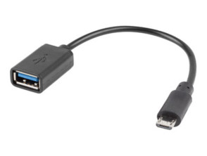 Añadir a la cesta Cable Micro Usb A Usb Lanberg Ad-otg-um-01 Negro Cable Micro Usb A Usb Lanberg Ad-otg-um-01 Negro