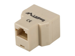 ADAPTADOR SPLITTER LANBERG 1XRJ45 HEMBRA A 2XJ45 HEMBRA