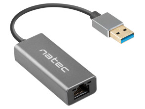 ADAPTADOR NATEC CRICKET USB 3.0 A ETHERNET RJ45 1GB