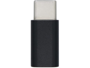 Adaptador USB C 2.0 a Micro USB-B Aisens Negro