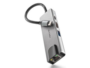 ADAPTADOR USB-C 4 EN 1 HDMI, USB, RJ45 Y USB 3.0 NGS WONDERDOCKSUPRA