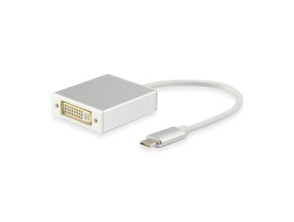 ADAPTADOR USB-C EQUIP 133453 1xDVI-I HEMBRA 0,15M