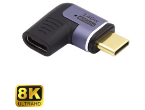 Añadir a la cesta EWENT Adaptador Magnético USB-C 90ºUSB4 PD 140w EWENT Adaptador Magnético USB-C 90ºUSB4 PD 140w