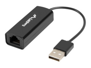 USB->RJ45 ADAPTADOR ETHERNET TARJETA DE RED USB 2.0 1X RJ45 100MB CABLE