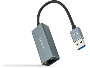 Adaptador USB 3.0 a RJ45 Nanocable 10.03.0405 1000 Mbps