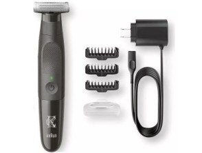 Añadir a la cesta Afeitadora Braun King C Gillette Style Master Recargable con Cabezal Inclinable y 3 Peines Afeitadora Braun King C Gillette Style Master Recargable con Cabezal Inclinable y 3 Peines