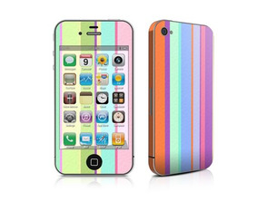 Skin Spring Stripes iPhone 4