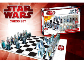 Añadir a la cesta Ajedrez Animated Chess Set (Lenticular Animation) - Star Wars Ajedrez Animated Chess Set (Lenticular Animation) - Star Wars