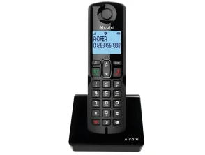 Alcatel S280 EWE Negro - Teléfono DECT para gente mayor