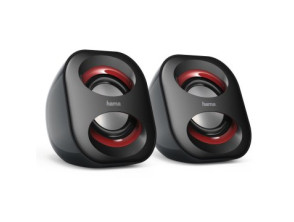 ALTAVOCES 2.0 Hama Sonic Mobil 183 Jack 3.5mm USB Control Auriculares