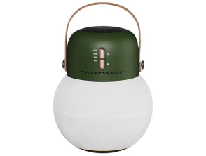Luz de Camping Verde con Altavoz Bluetooth