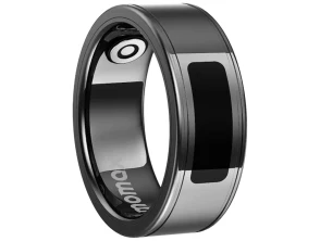 Anillo Inteligente Momax SG2S Gris Oscuro Talla 7 - Joya Tecnológica Elegante y Funcional