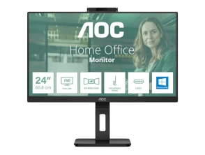 Añadir a la cesta AOC Monitor 24P3CW 23.8 FullHD IPS con Webcam en Negro AOC Monitor 24P3CW 23.8 FullHD IPS con Webcam en Negro