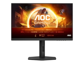 Añadir a la cesta AOC G4 27G4X Monitor 27 FullHD IPS G-SYNC 180 Hz Negro AOC G4 27G4X Monitor 27 FullHD IPS G-SYNC 180 Hz Negro