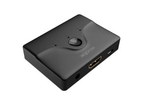 Añadir a la cesta HDMI SWITCH 3 PUERTOS 4K + CONTROL REMOTO APPROX HDMI SWITCH 3 PUERTOS 4K + CONTROL REMOTO APPROX