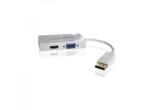 Añadir a la cesta ADAPTADOR DISPLAYPORT A HDMI -VGA - DVI APPROX APPC37 ADAPTADOR DISPLAYPORT A HDMI -VGA - DVI APPROX APPC37