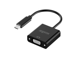 Añadir a la cesta Adaptador USB Type-C a VGA APPROX Adaptador USB Type-C a VGA APPROX