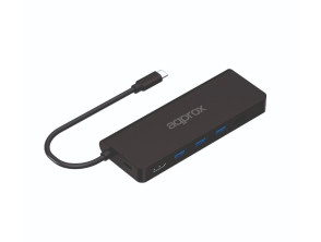 DOCKING USB-C APPROX APPC53 - Hub USB 1xHDMI 4K 3xUSB-A 3.0 Lector Tarjetas SD/MicroSD
