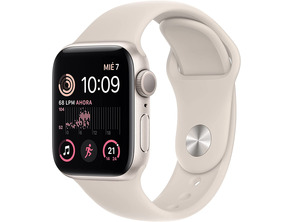 Añadir a la cesta Apple Watch SE 2ª Gen GPS 40mm Blanco Estrella MNJP3TY/A Apple Watch SE 2ª Gen GPS 40mm Blanco Estrella MNJP3TY/A