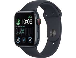 Añadir a la cesta Apple Watch SE 2ª Gen GPS/Cell 44mm Aluminio Negro/Correa Negra Apple Watch SE 2ª Gen GPS/Cell 44mm Aluminio Negro/Correa Negra