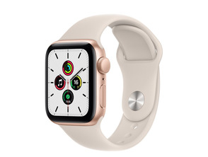 Añadir a la cesta Apple Watch SE 2021 GPS 40mm Aluminio dorado Correa Blanco Estrella Apple Watch SE 2021 GPS 40mm Aluminio dorado Correa Blanco Estrella