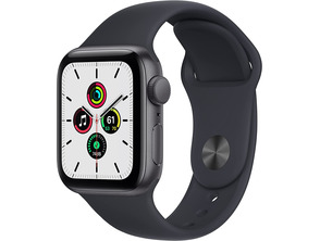 Añadir a la cesta Apple Watch SE 2021 GPS 40 mm Caja de Aluminio Gris espacial/Correa Deportiva Negro Medianoche Apple Watch SE 2021 GPS 40 mm Caja de Aluminio Gris espacial/Correa Deportiva Negro Medianoche