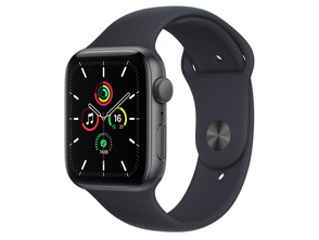 Añadir a la cesta Apple Watch SE 2021 GPS 44 mm Caja Aluminio Plata Correa Deportiva Negro Medianoche Apple Watch SE 2021 GPS 44 mm Caja Aluminio Plata Correa Deportiva Negro Medianoche