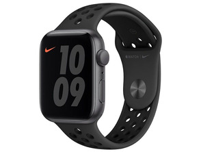 Apple Watch SE 44mm GPS Gris Espacial con correa antracita y negro MYYK2TY/A