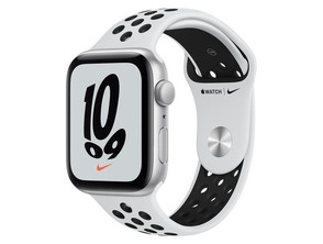 Añadir a la cesta Apple Watch SE Nike GPS 44 mm Caja de Aluminio en Plata/Correa Deportiva Nike Platino Negro Apple Watch SE Nike GPS 44 mm Caja de Aluminio en Plata/Correa Deportiva Nike Platino Negro