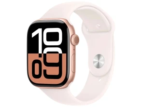 Añadir a la cesta Apple Watch Series 10 GPS 46mm Aluminio Oro Rosa Correa Deportiva M/L Apple Watch Series 10 GPS 46mm Aluminio Oro Rosa Correa Deportiva M/L