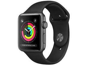Añadir a la cesta Apple Watch Series 3 38mm GPS Aluminio/Gris Espacial con correa deportiva Negra MTF02QL/A Apple Watch Series 3 38mm GPS Aluminio/Gris Espacial con correa deportiva Negra MTF02QL/A