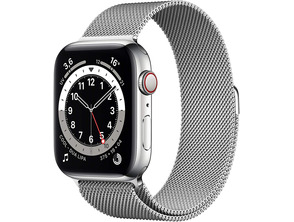 Apple Watch Series 6 GPS+Cell 44mm Acero Inoxidable Milanese Loop Plata