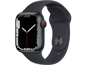Añadir a la cesta Apple Watch Series 7 GPS/Cellular 41 mm Caja de Aluminio en Negro Medianoche/Correa deportiva Negro Apple Watch Series 7 GPS/Cellular 41 mm Caja de Aluminio en Negro Medianoche/Correa deportiva Negro