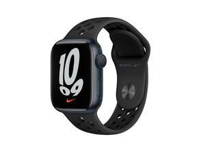 Añadir a la cesta Apple Watch Series 7 Nike GPS 41 mm/Caja Aluminio en Negro Medianoche/Correa Deportiva Nike Apple Watch Series 7 Nike GPS 41 mm/Caja Aluminio en Negro Medianoche/Correa Deportiva Nike