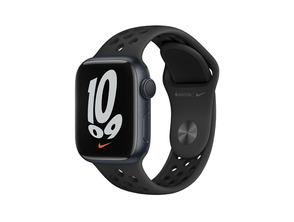 Añadir a la cesta Apple Watch Series 7 Nike GPS 45 mm/Caja de Aluminio en Negro Medianoche/Correa Deportiva Nike Apple Watch Series 7 Nike GPS 45 mm/Caja de Aluminio en Negro Medianoche/Correa Deportiva Nike