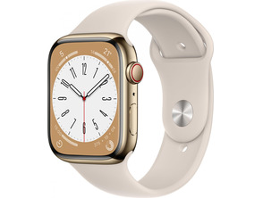 Apple Watch Series 8 GPS/Cellular 45mm Oro Blanco MNKM3TY/A