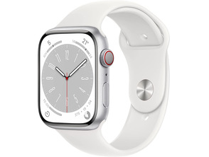 Añadir a la cesta Apple Watch Series 8 GPS/Cellular 45mm Plata MP4J3TY/A Apple Watch Series 8 GPS/Cellular 45mm Plata MP4J3TY/A