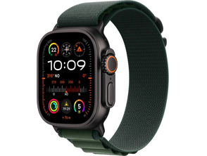 Apple Watch Ultra 2 GPS Cellular 49mm Caja Negra Titanio  Alpine Loop S Verde Oscuro