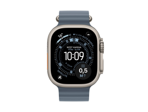 APPLE WATCH ULTRA 3 - Correa Ocean Azul - Caja Titanio Natural 49mm